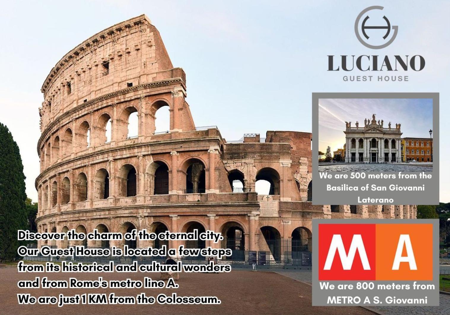 Luciano Laterani Guest House Roma Dış mekan fotoğraf